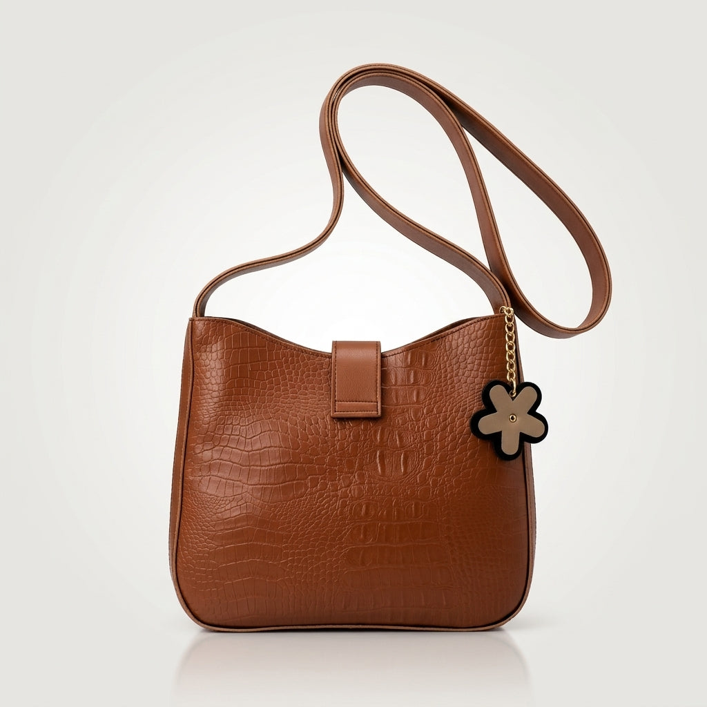 Sac Crocco Fleur