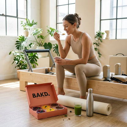 Box Cheesecake Bakd au studio de pilates