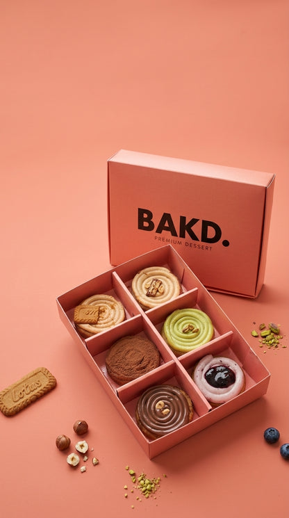 Box Toppings Cookies Bakd